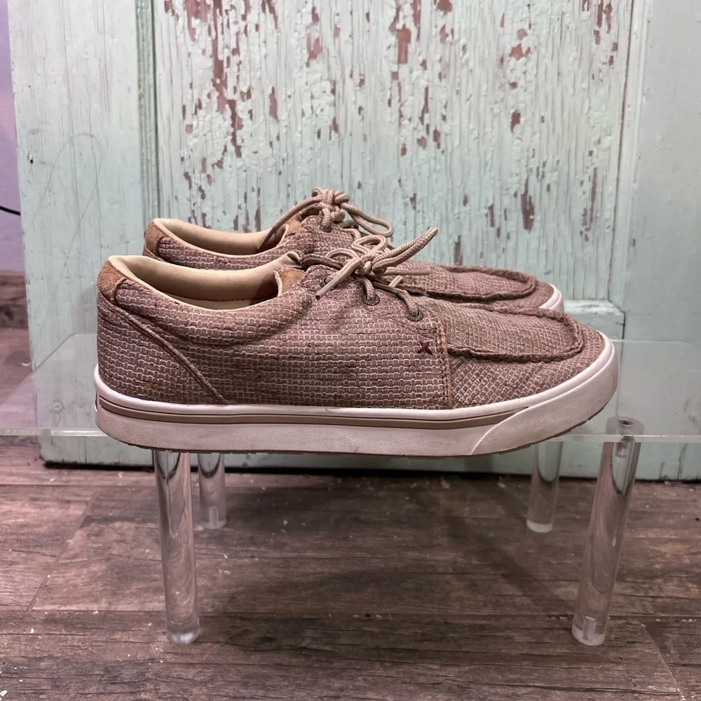 Men’s Twisted X lace-up cork casual shoes